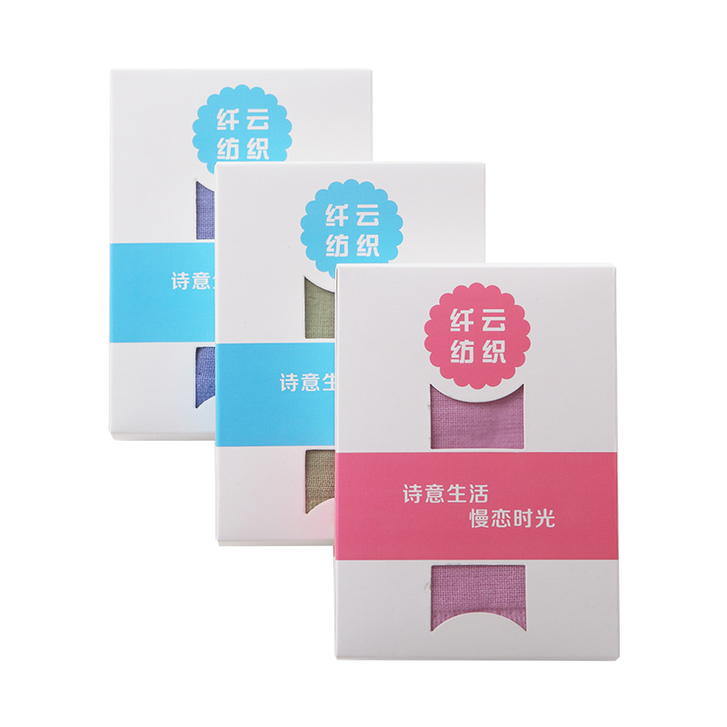 爱竹人 单条纱布巾 混色(H)