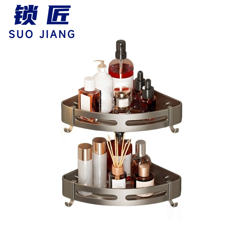 锁匠 浴室置物架三件套/套高清大图