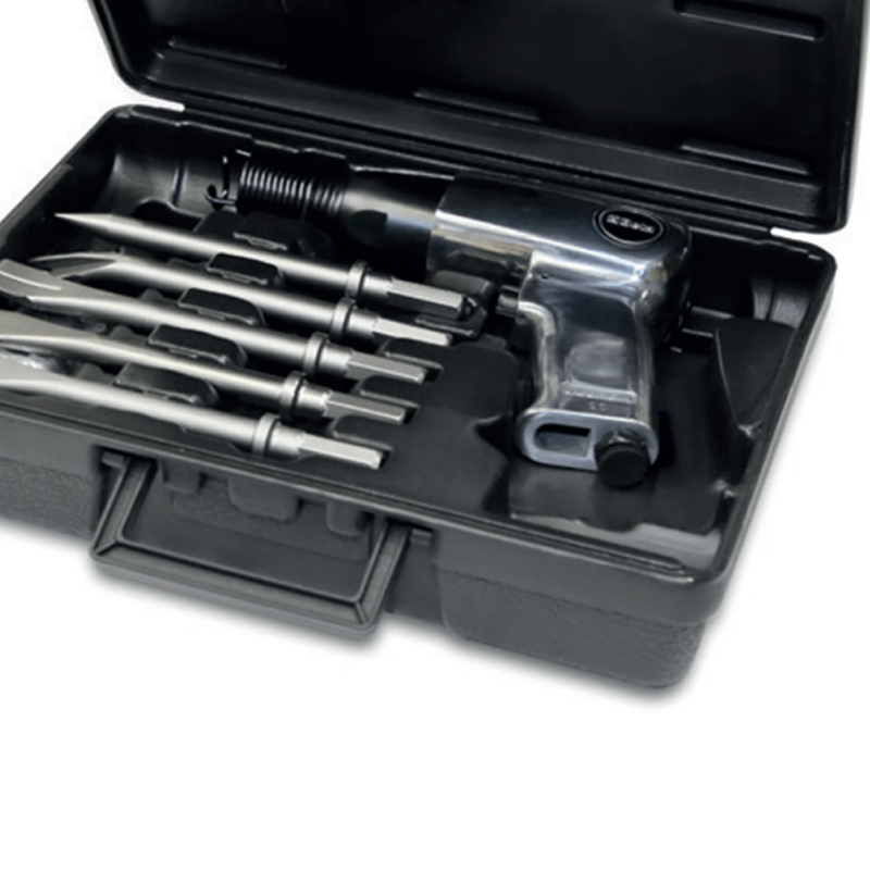 百塔 气锤和5个錾子套装高清大图