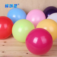锦瑞星装饰气球加厚100个装10寸/包