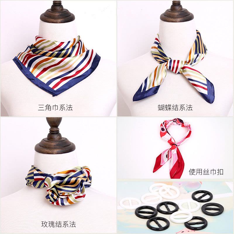 京嘉(JINGJIA) 职业丝巾 巾丝巾行政人员丝巾 可定制颜色 10条起订图片