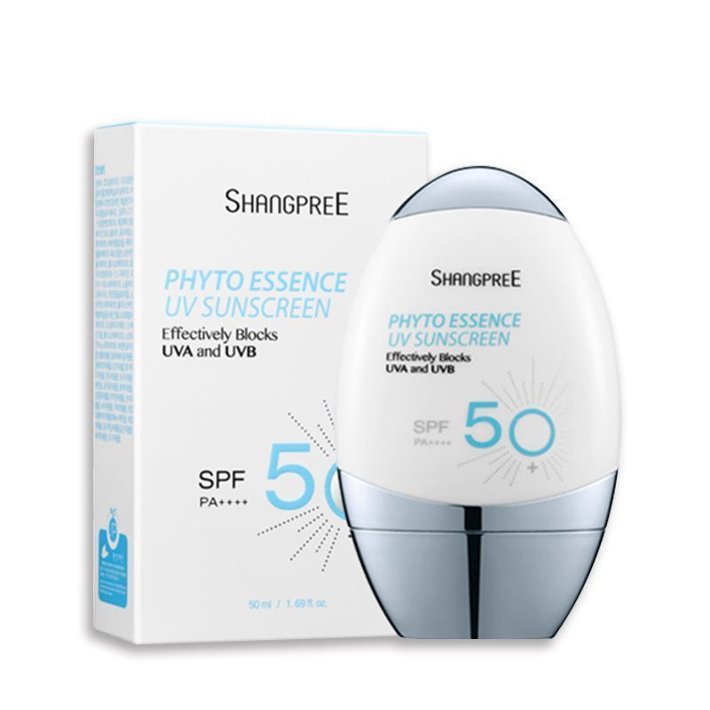 SHANGPREE 香蒲丽 防晒乳SPF50+ 60ml*2 两只装(防晒霜清爽 防水防汗 男女士面部全身学生隔离透明)