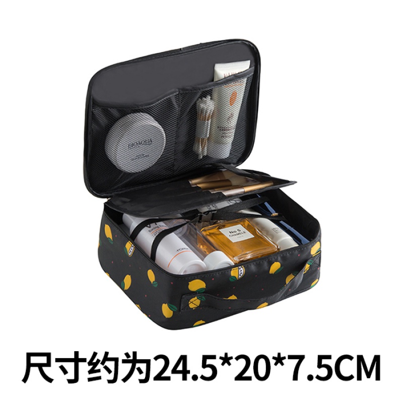 旅行洗漱用品收纳包女士男士手提便携化妆品护肤品收纳袋户外防水收纳袋 三维工匠高清大图