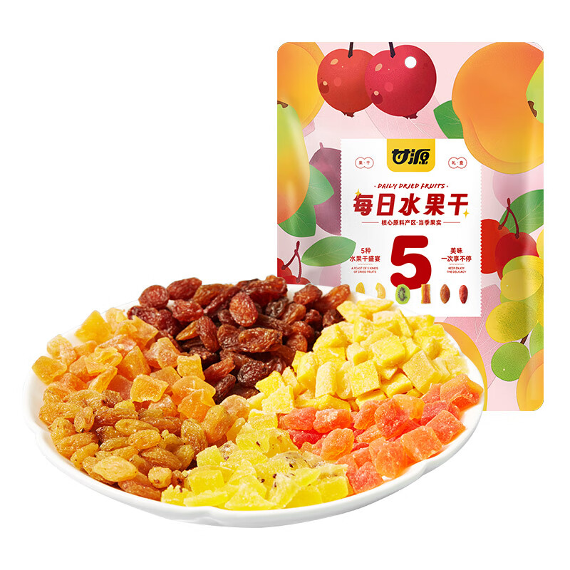 甘源780G每日水果干礼盒高清大图
