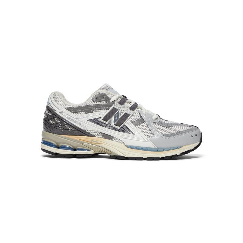 New Balance '1906r' Grey Sneaker With Mesh Design And Side Logo