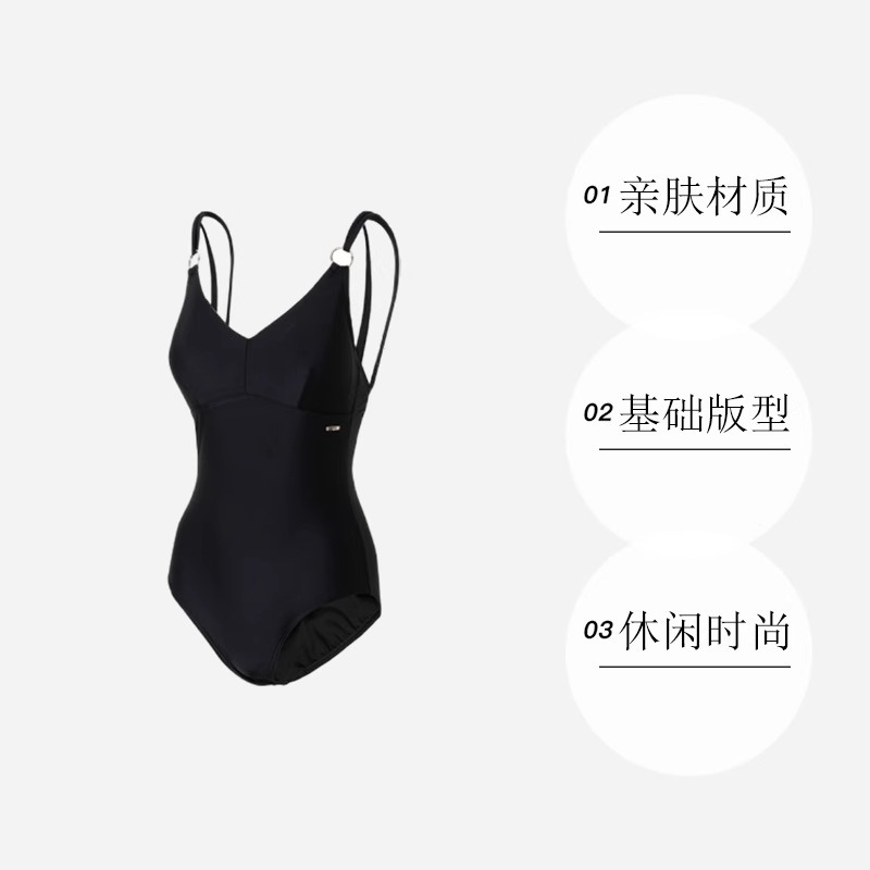 Speedo速比涛女士运动泳衣比赛训练连体泳衣