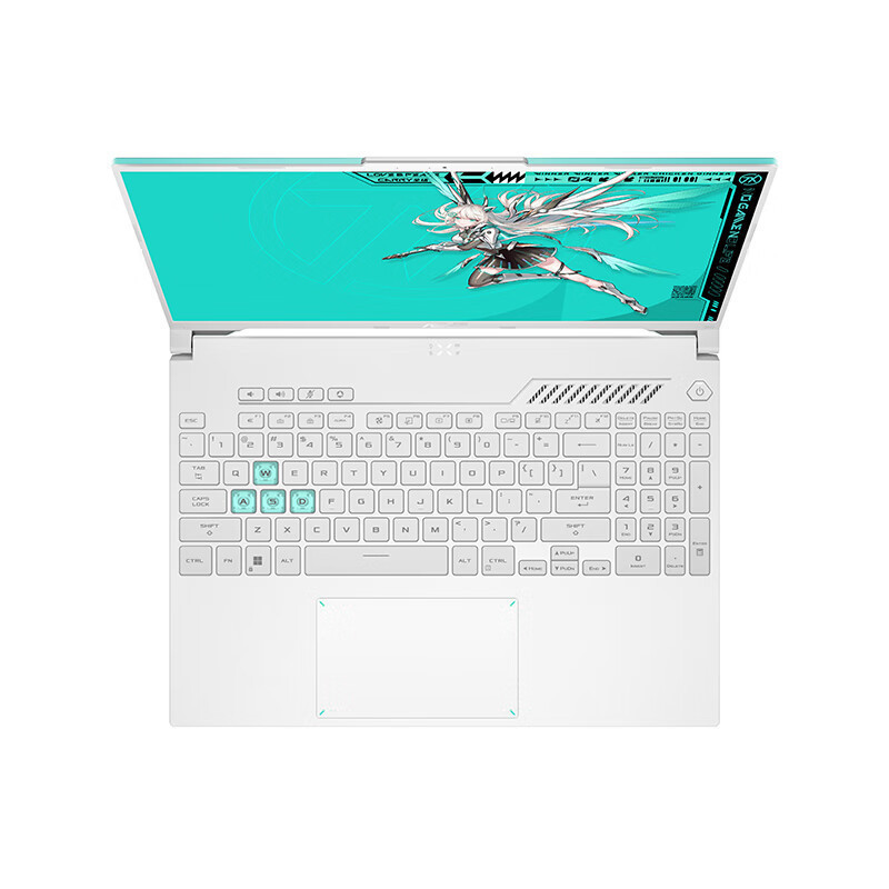 华硕(ASUS)天选5Pro 2024款 (锐龙R9-7940HX 16G 2TB RTX4070 2.5K 165Hz 青色 定制)16英寸独显直连电竞屏游戏本笔记本电脑