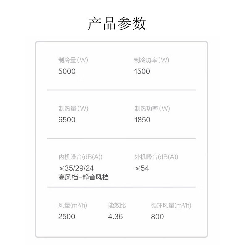 格力/GREE FJR5Pd/Cb3Nh-N1 风管式 大2P 1级 变频 白色 21-32㎡ 冷暖电辅 空调