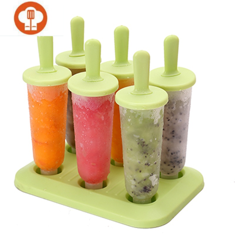 自制冰淇淋冰棒冰块冰糕冰棍棒冰冰格模具家用制冰盒圆形绿色大号参数