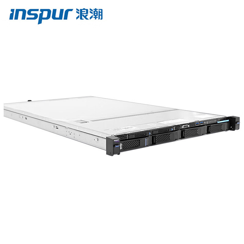 浪潮(inspur) NF5180M6 1U机架式服务器4314 32G 3*4TSATA 单电阵列卡