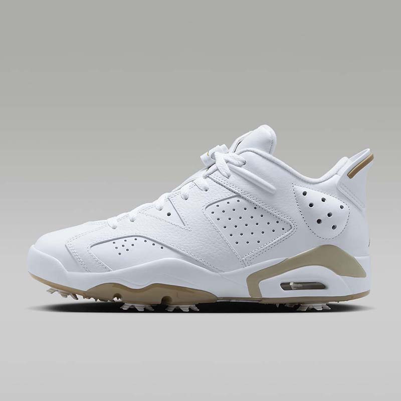 nike耐克airjordan6low白色男子低帮运动鞋篮球鞋dv1376100