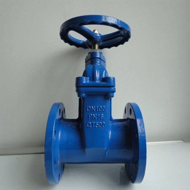 定做暗杆弹性座封闸阀软密封阀法兰自来水闸阀中体dn65