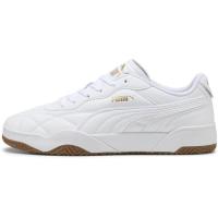 彪马(Puma)复古潮流休闲运动鞋男款舒适缓震室内训练鞋 white_(white_/_brown_/_gold) 46
