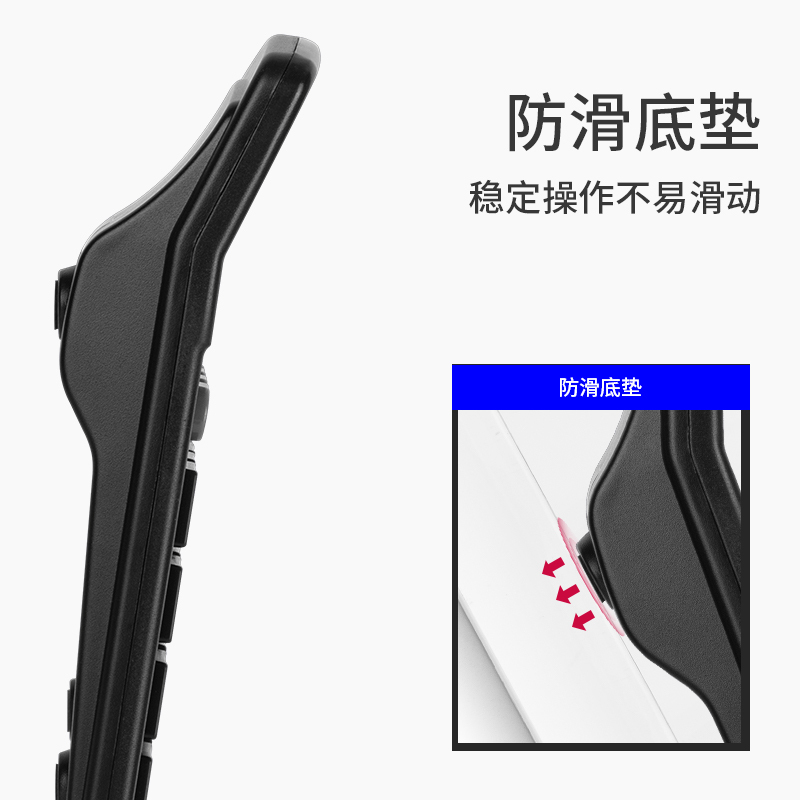 得力(deli)0838 计算器 大屏大按键计算机办公财务专用12位计算机水晶大按键 桌面太阳能计算器(黑)