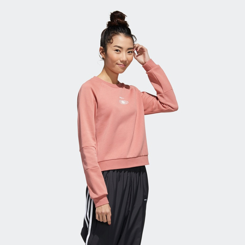 adidas neo阿迪达斯休闲2020女子SS EGAME SWT针织套衫卫衣GM2311