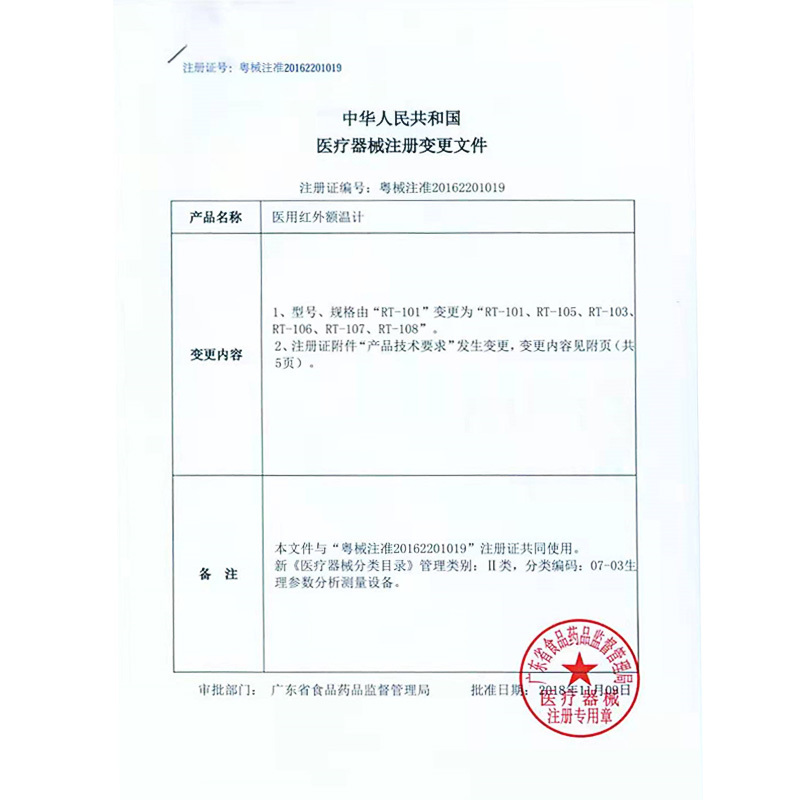 嵘丰格勒 额温枪体温枪测温仪医用电子体温计测温枪宝宝儿童家用高精准温度计非耳温计