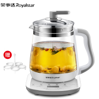 荣事达(Royalstar)养生壶1.8L容量YSH8005S触控全自动加厚高硼硅玻璃多功能电热烧水壶花茶壶304不锈钢