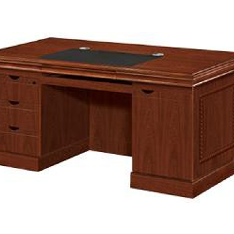 大央办公桌B-45141 1400W*700D*760H办公桌员工位单人办公桌组合简约现代办公室老板桌子职员电脑桌高清大图