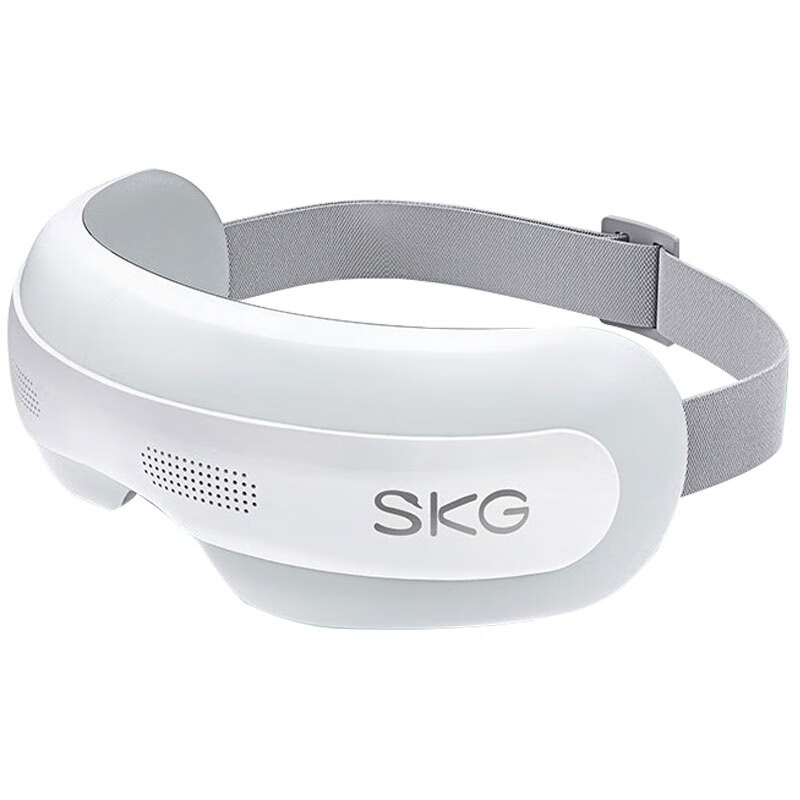 SKG 眼部按摩器 仿生气囊指腹按揉可视化护眼仪热敷眼睛 送男女朋友生日实用礼物 E3-2尊享款白色