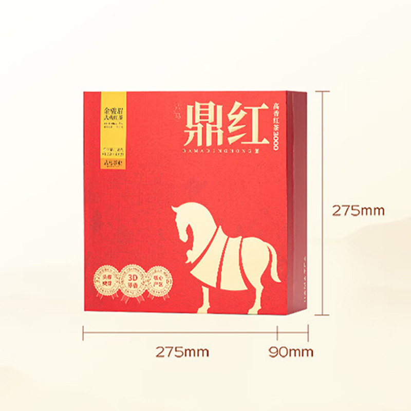 八马茶业红茶4g*40包香气馥郁鼎红低温发酵3000系列D0320高清大图