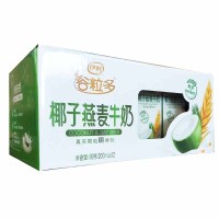 伊利牛奶 谷粒多燕麦牛奶200ml*12瓶 澳洲燕麦颗粒 抗饿 椰子燕麦味