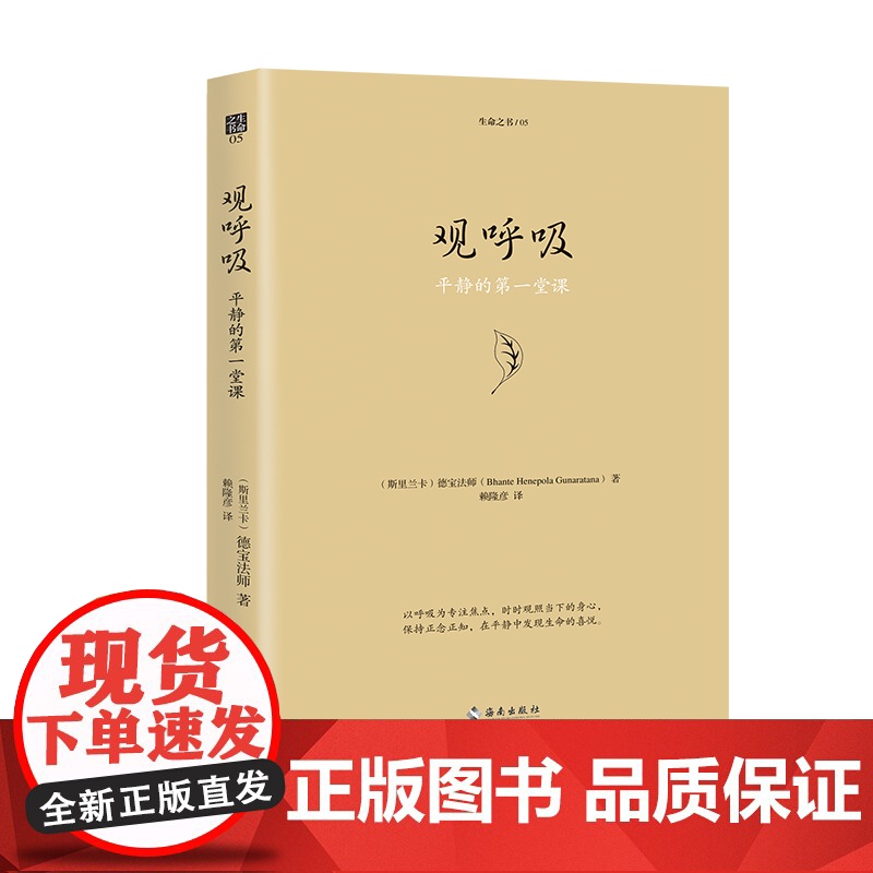 全3册 观呼吸+你可以不生气+内观 一行禅师德宝法师 禅修书籍 佛教佛学佛书籍入门初学者 海南出版社高清大图