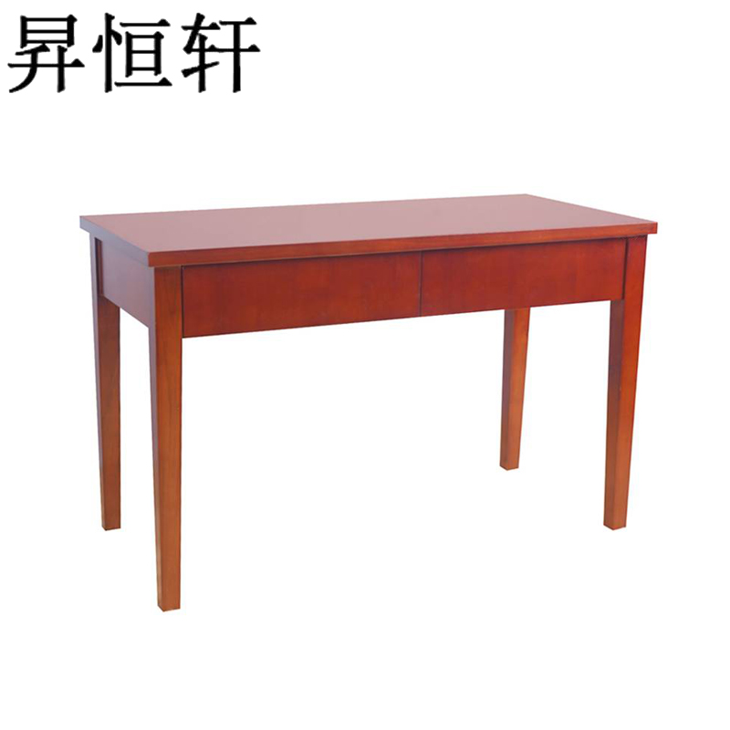昇恒轩 办公桌营房学习桌二抽培训桌两斗带抽屉培训桌 学习桌 SHX-2434高清大图