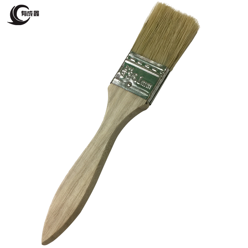 有成鑫 猪毛刷子直柄刷 1.5寸 把高清大图