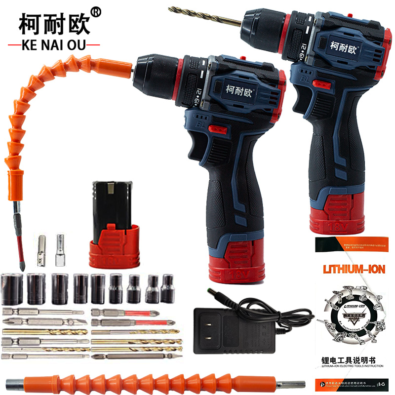 柯耐欧锂电手枪钻电钻电动起子60Nm