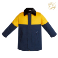 棉工作服C-045 全号 黄拼藏蓝