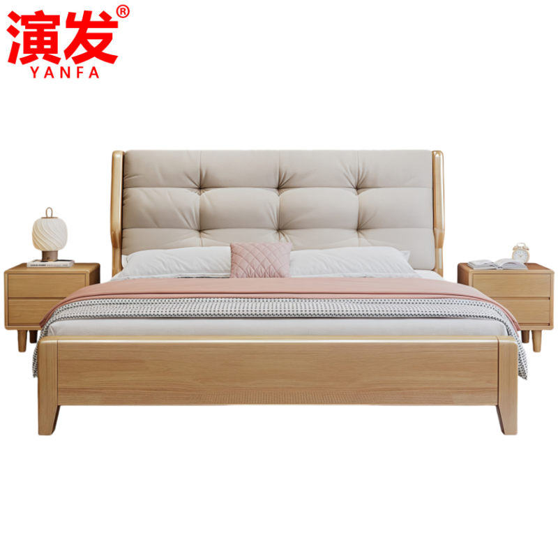 成人床+2柜1.2m 张高清大图