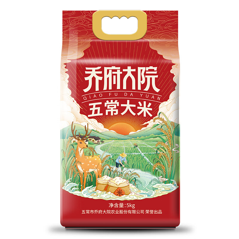 金福乔府大院(QIAOFUDAYUAN) 福禄系列 五常大米 5KG