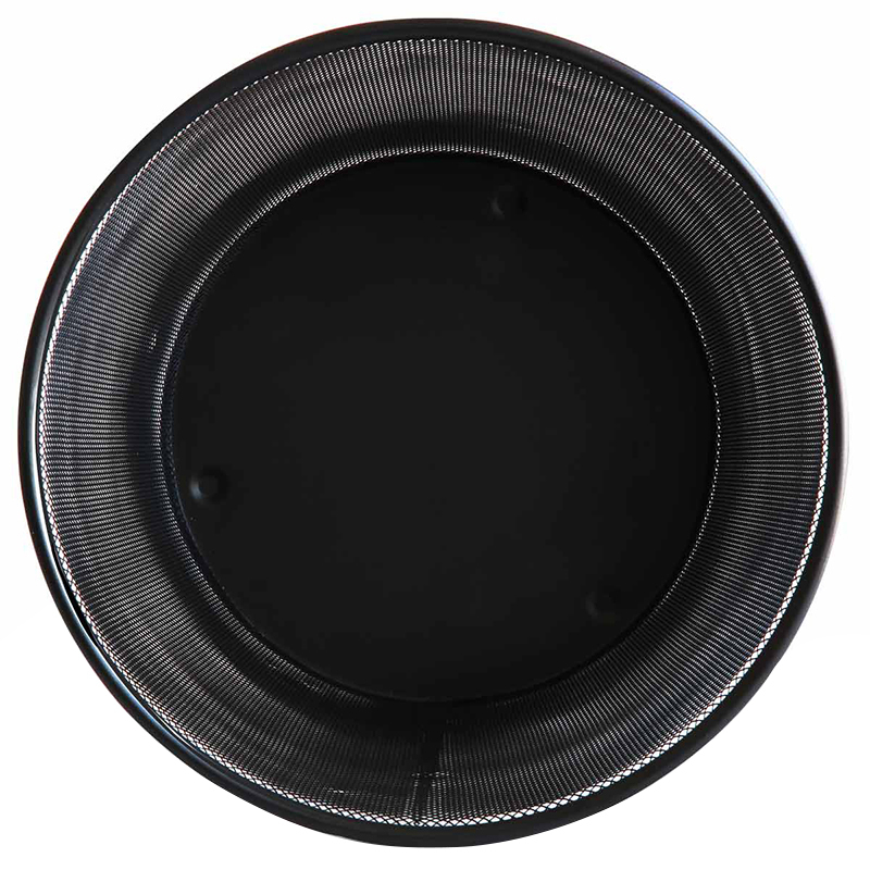 蕴铁金属垃圾桶16L/个高清大图