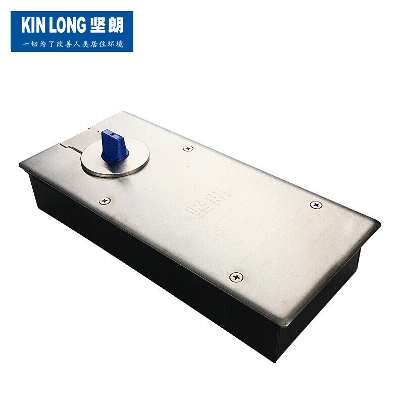 坚朗 地弹簧 HD205/14° 盖板不锈钢 有驻持 中文 不含地弹簧三配件 地盒深度51.3mm(单位:套) 货期7天