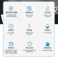容声(RONGSHENG)电热水器 扁桶超薄双内胆家用速热洗澡隔电墙一键操作 60L RZB60-B3L1 免费上门安装