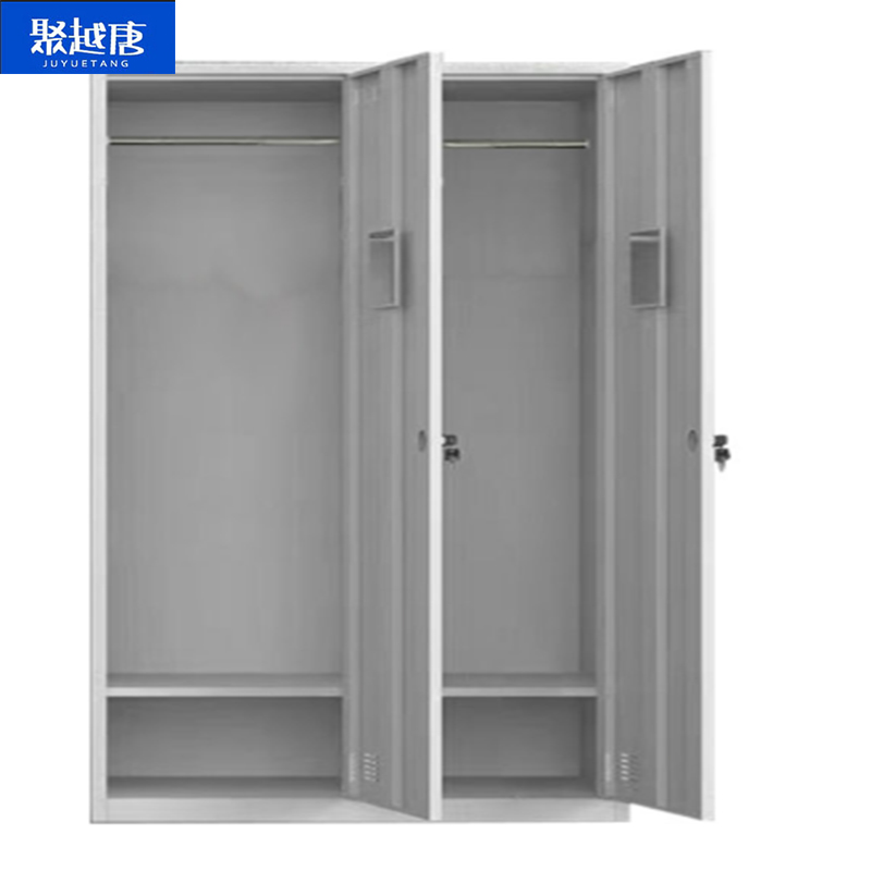 聚越唐(JUYUETANG) 两门更衣柜铁皮柜 900*500*1850mm个高清大图