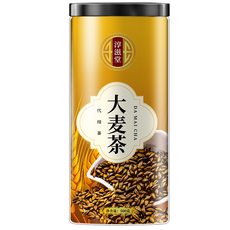 淳滋堂大麦茶500克 大麦茶炒大麦袋装五谷大麦茶原味代用茶养生茶高清大图