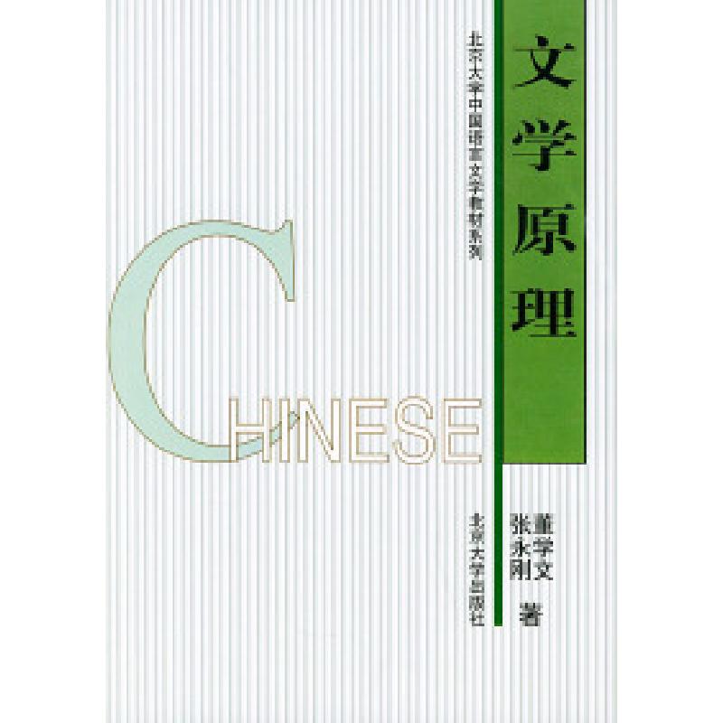 正版新书】文学原理董学文 张永刚9787301048252