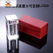 北欧ins创意客厅家用水晶玻璃牙签盒带盖轻奢简约棉签盒棉签筒 敬平 金色棉签筒牙签筒