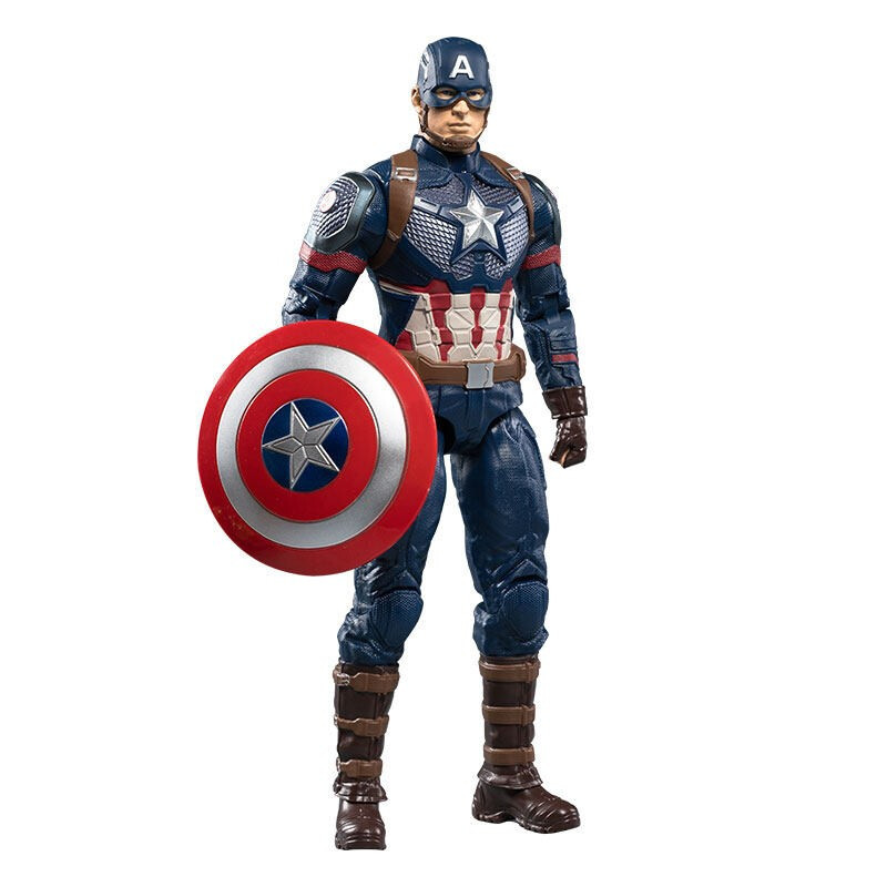 中动玩具16050614寸美国队长漫威手办复仇者联盟关节可动手办玩具高约