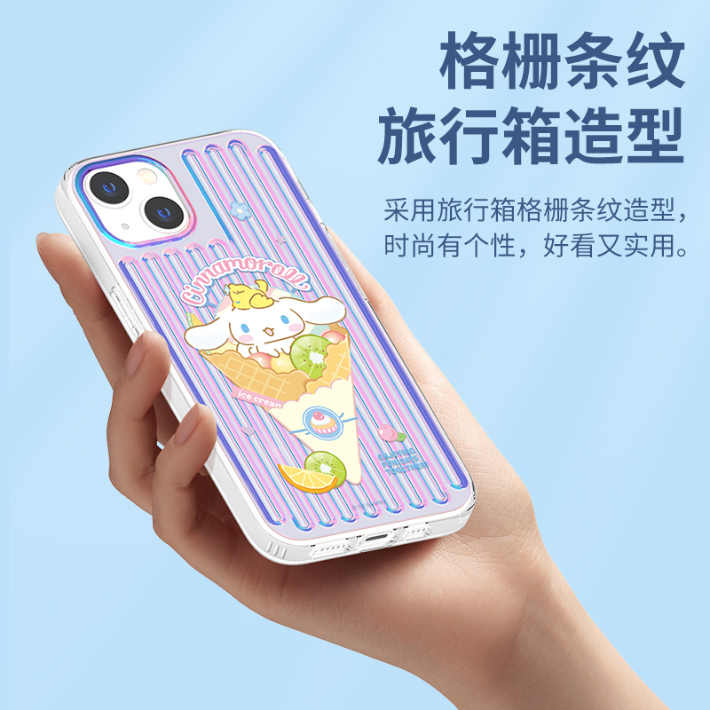 优加三丽鸥适用苹果13手机壳iPhone14Plus/13promax保护套ins风卡通可爱女库洛米凯蒂猫防摔壳