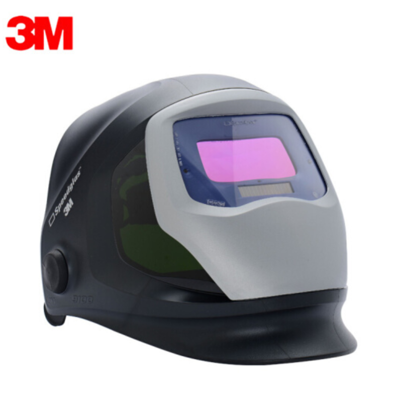 3M Speedglas系列9100V自动变光焊接面罩非手持式焊帽头戴式电焊面屏(1个装)