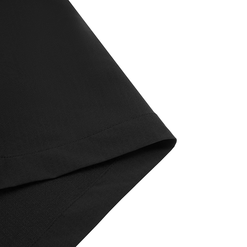 乔丹 男款梭织风衣运动风衣速干外套 KFD33251142S 黑色高清大图