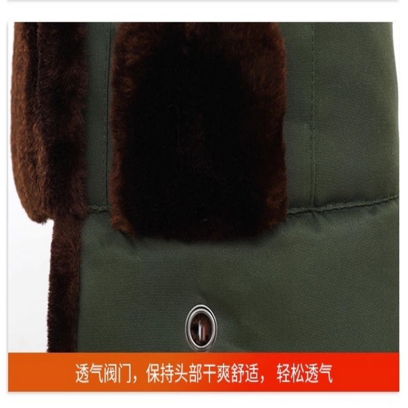 豫汉迎雷锋帽军绿高清大图