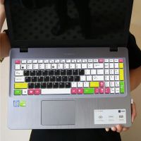 七彩黑色键盘膜 s5300（15.6寸）|笔记本电脑键盘保护膜飞行堡垒六代fx86顽石五代fl8000N0