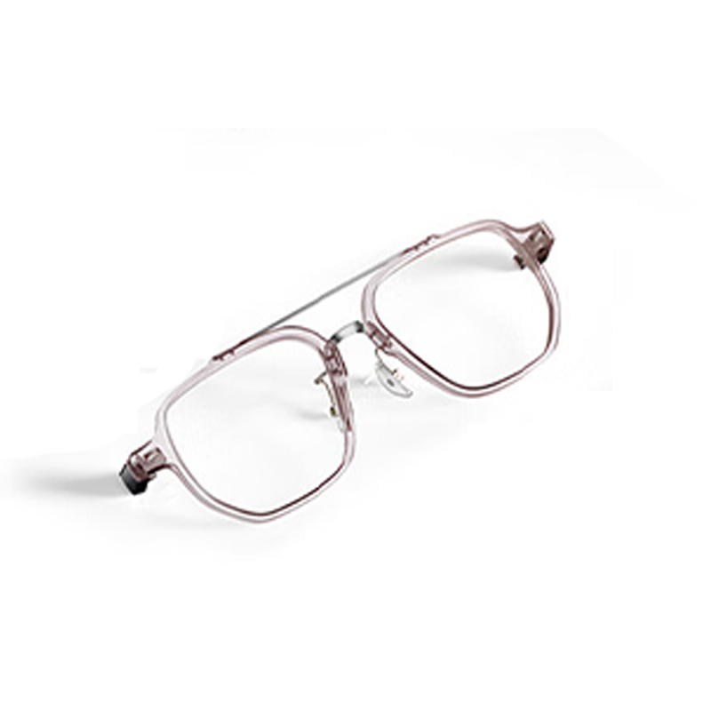 界环 AI音频智能眼镜非AR 实时翻译眼镜 飞行员款 琥珀棕高清大图