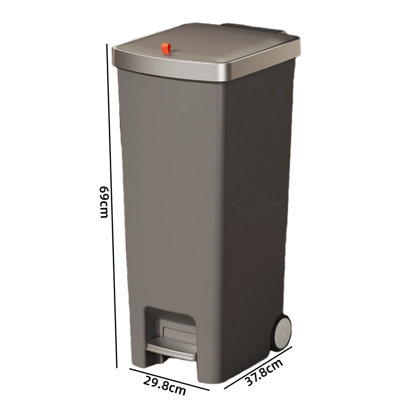 攸形 垃圾桶45L个高清大图