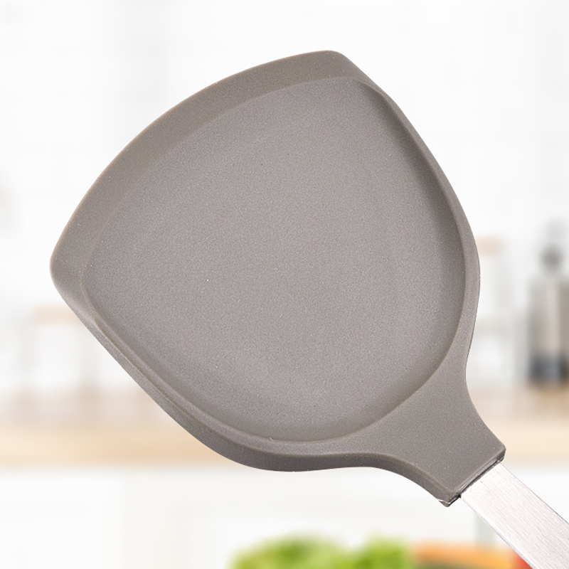 爱仕达炒锅硅胶铲轻巧耐用厨房烹饪好帮手RCJ01Z1Z (8支一盒装)高清大图