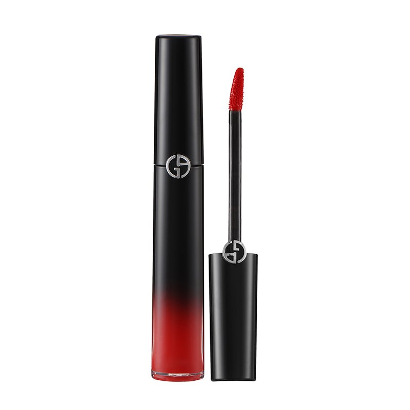 阿玛尼(ARMANI) 漆光迷情唇釉唇彩黑管口红6ml #402 RED TO GO