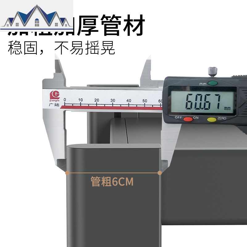 厨房置物架微波炉架子可伸缩落地双层放烤箱家用大全桌面用品收纳 三维工匠高清大图